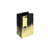Picture of BLACK GOLD DISTRESSED GIFT BAG